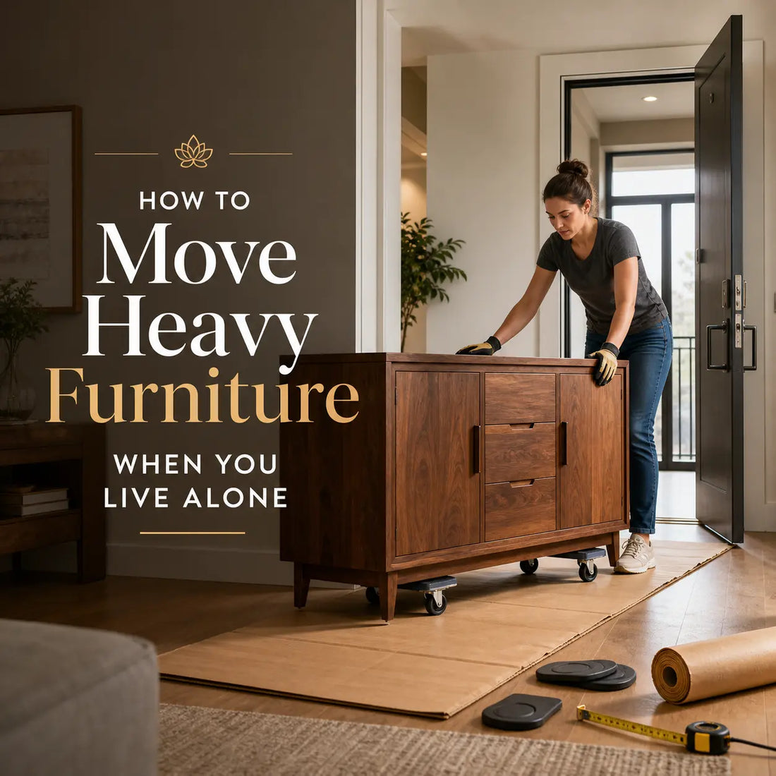 How to Move Heavy Furniture When You Live Alone Avivra