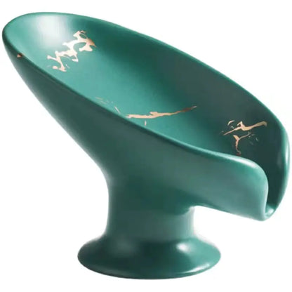 Luxury Ceramic Soap Dish with Drainage Design