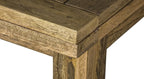 Butterfly Extension Dining Table – Hand-Distressed Oak-ish Finish - Avivra