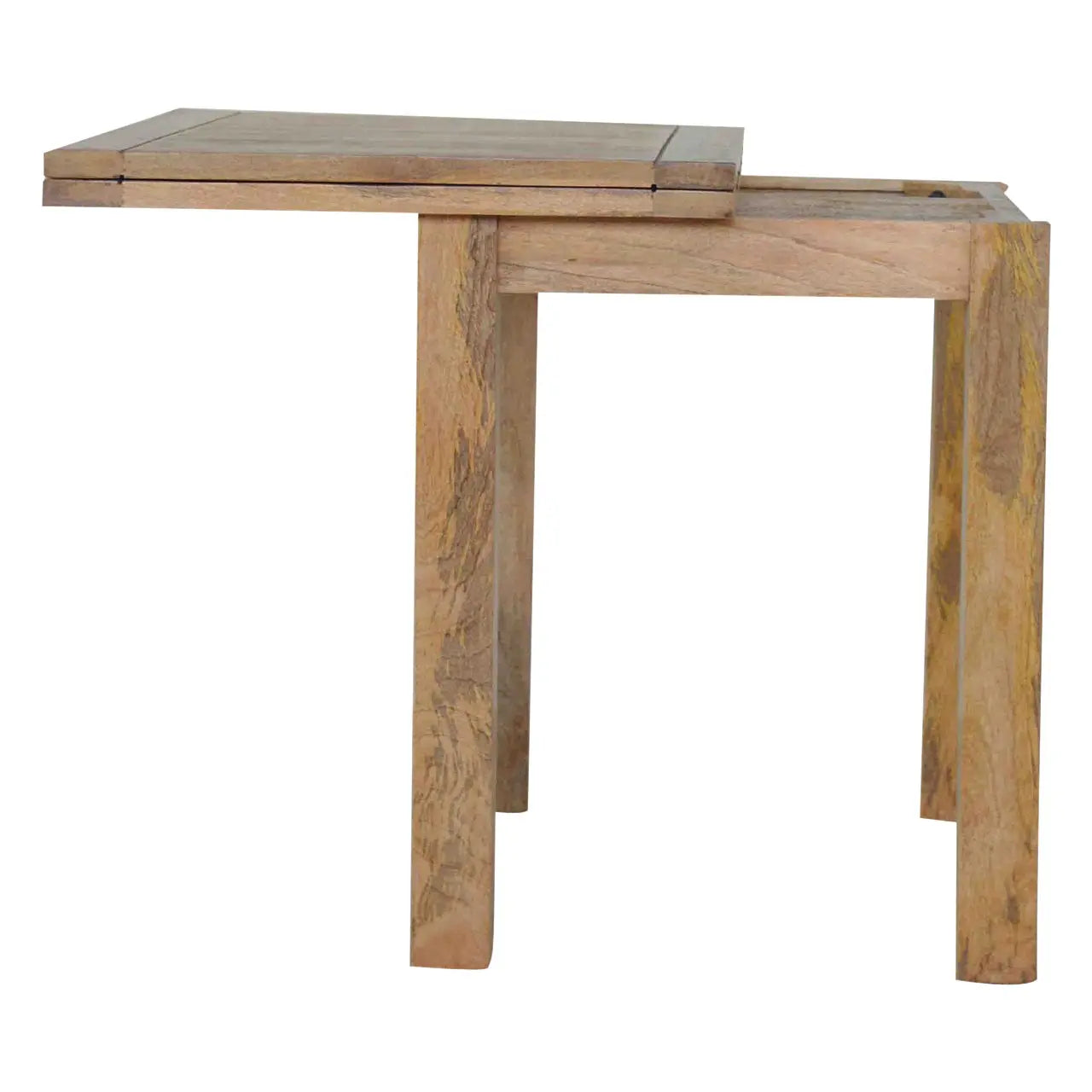 Butterfly Extension Dining Table – Hand-Distressed Oak-ish Finish - Avivra