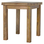 Butterfly Extension Dining Table – Hand-Distressed Oak-ish Finish - Avivra