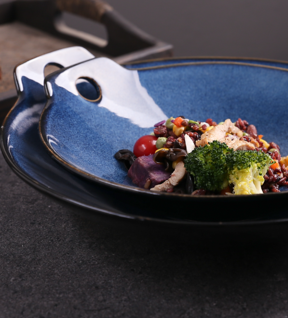 Ceramic Round Serving Plate