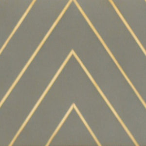 Cement With Brass Inlay Work