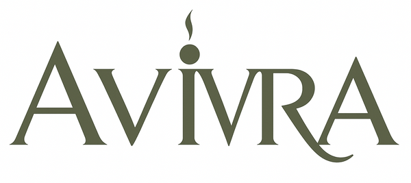 Avivra logo in green on a white background