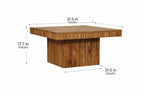 Soba Ridge Coffee Table – Oak-ish Finish - Avivra