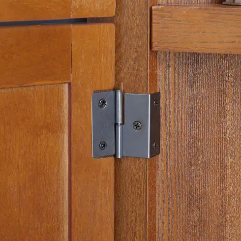 72" 4-Tier Corner Kitchen Pantry Cabinet – Tall Storage with 8 Doors & Adjustable Shelves