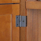 72" 4-Tier Corner Kitchen Pantry Cabinet – Tall Storage with 8 Doors & Adjustable Shelves