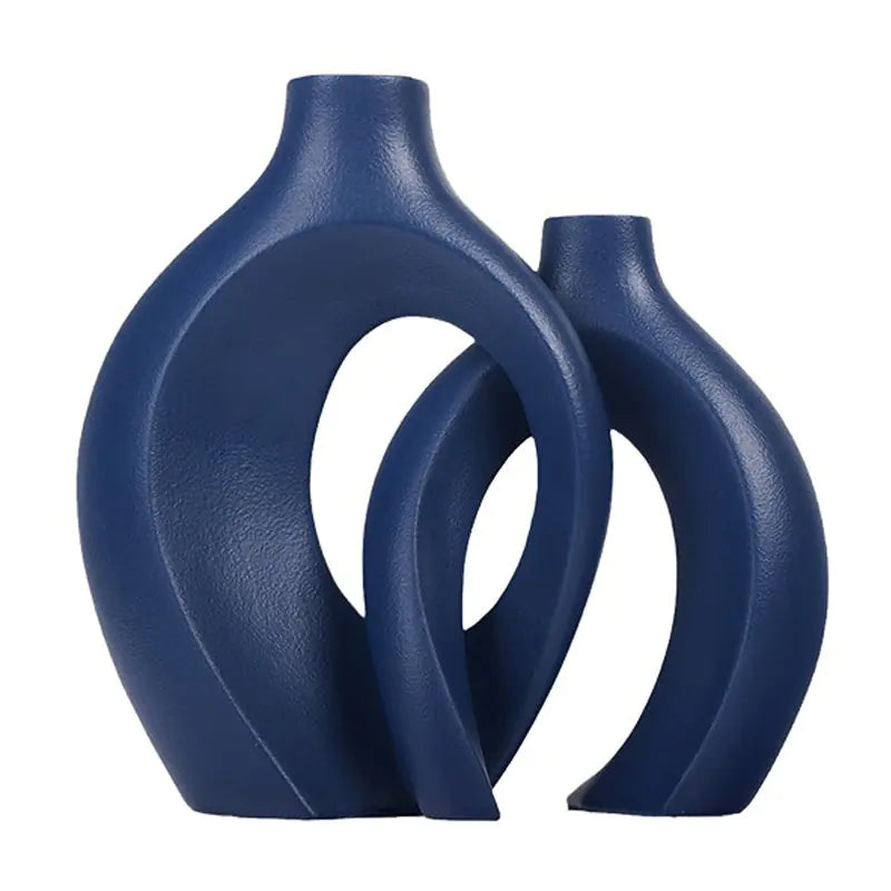 European-Style Ceramic Vase – Minimalist Modern Home Decor