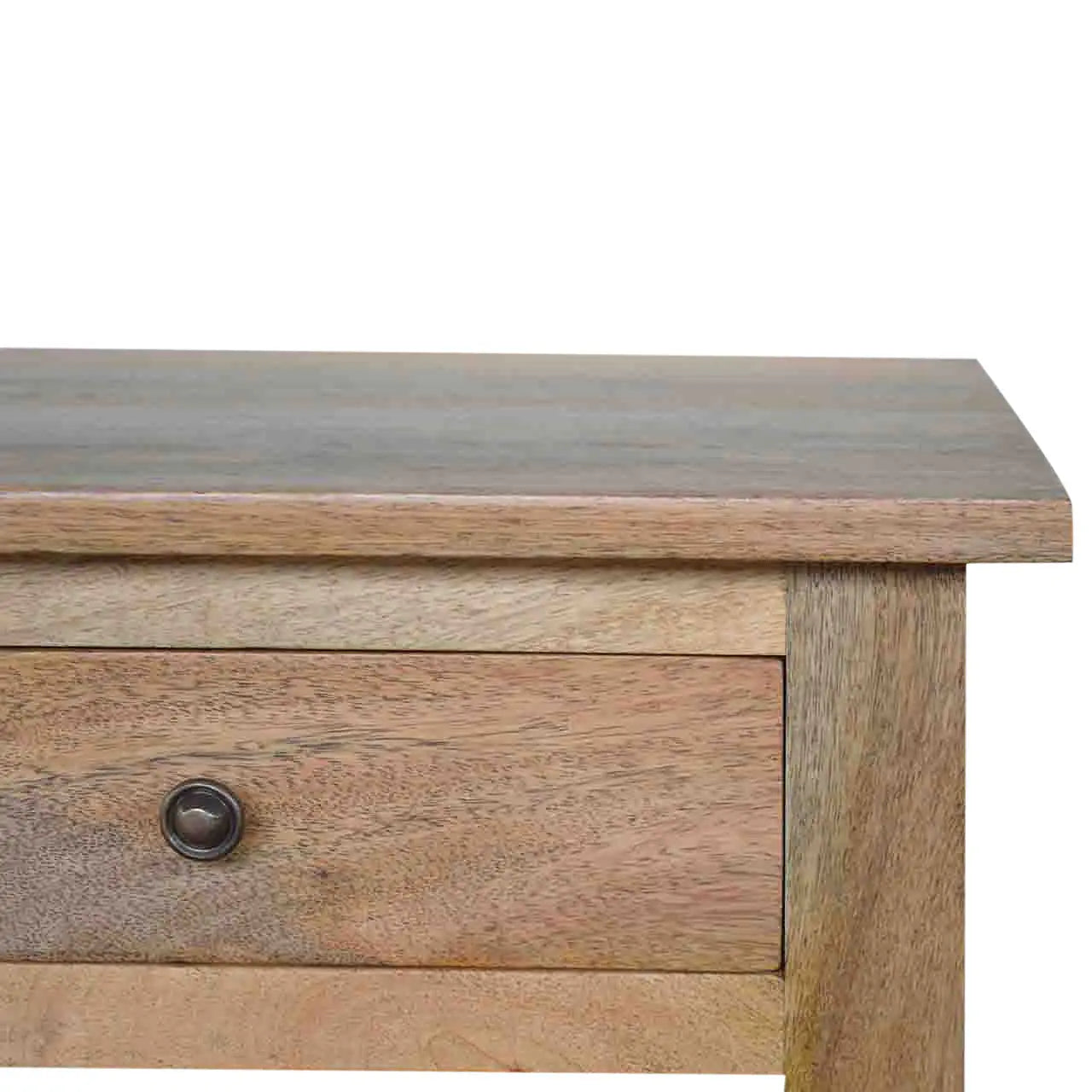 Oak-ish Country Coffee Table – 4 Drawer Storage - Avivra