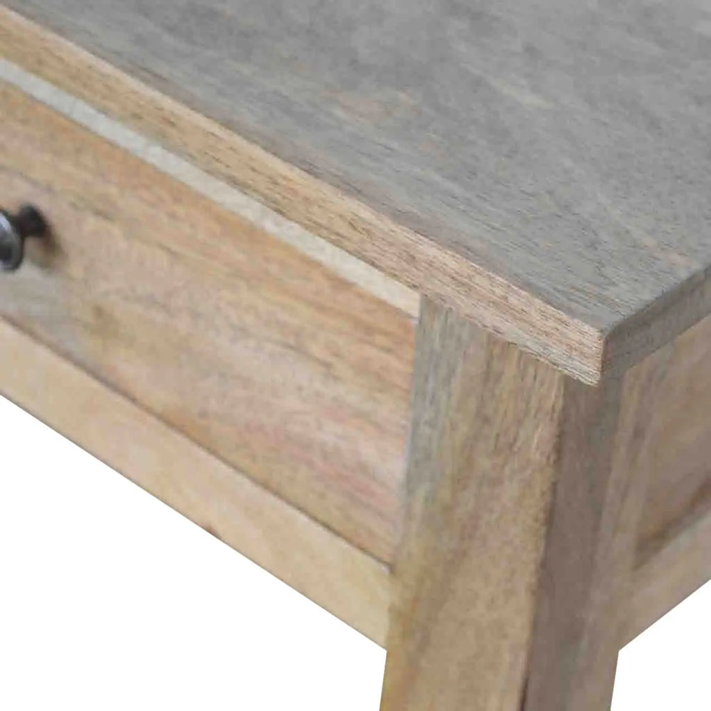 Oak-ish Country Coffee Table – 4 Drawer Storage - Avivra