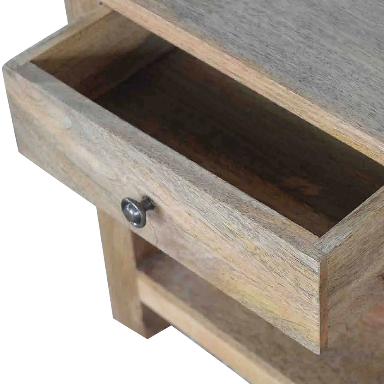 Oak-ish Country Coffee Table – 4 Drawer Storage - Avivra