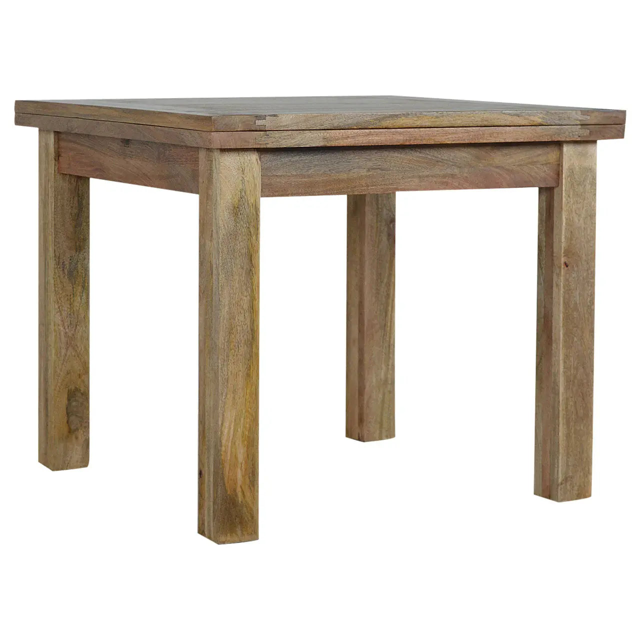 Butterfly Extension Dining Table – Oak-ish Finish - Avivra