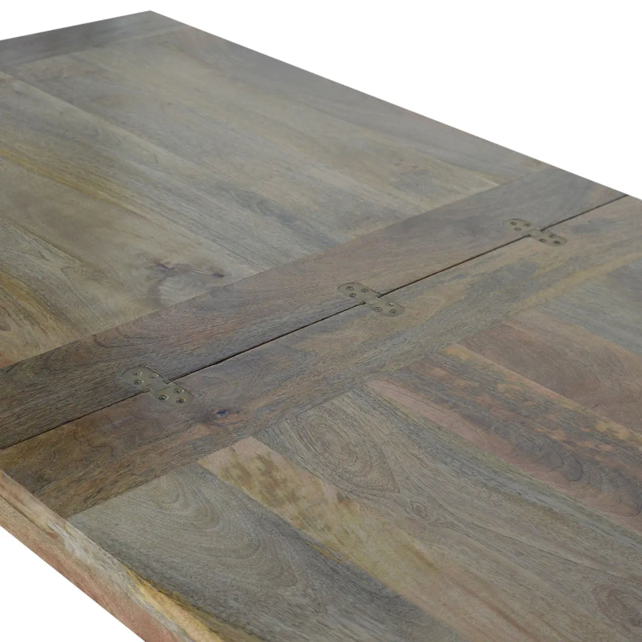 Butterfly Extension Dining Table – Oak-ish Finish - Avivra