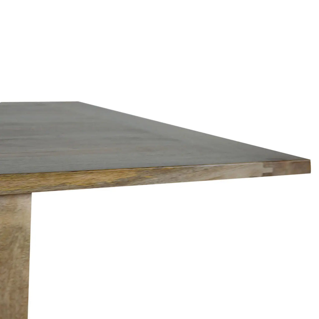 Butterfly Extension Dining Table – Oak-ish Finish - Avivra