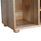 Multi Tweed Open Shoe Storage Bench - Avivra