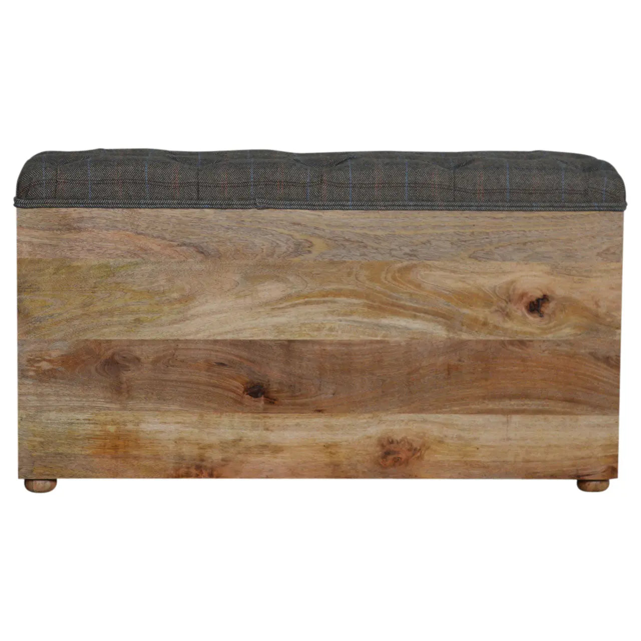 Multi Tweed Open Shoe Storage Bench - Avivra