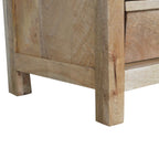 Oak-ish Wine Storage Cabinet - Avivra