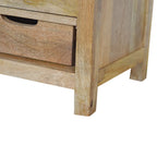 Oak-ish Wine Storage Cabinet - Avivra