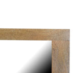 Rectangular Wooden Mirror - Avivra