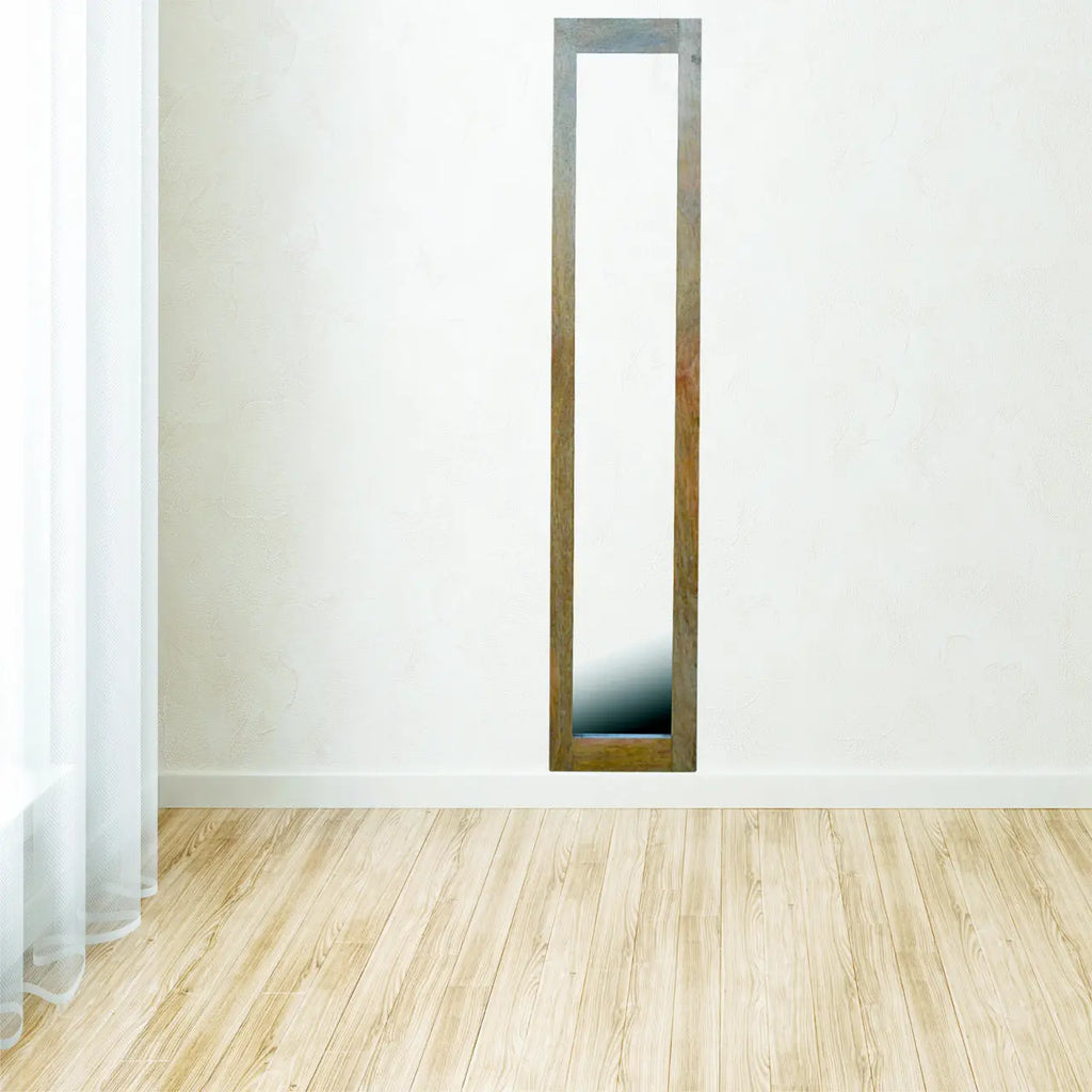 Rectangular Wooden Mirror - Avivra