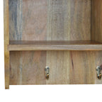 Floating Coat Rack with 3 Shelves - Avivra