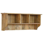 Floating Coat Rack with 3 Shelves - Avivra