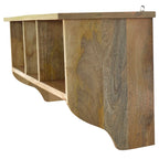 Floating Coat Rack with 3 Shelves - Avivra