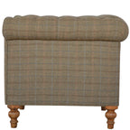 Multi Tweed 2 Seat Chesterfield - Avivra