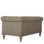 Multi Tweed 2 Seat Chesterfield - Avivra