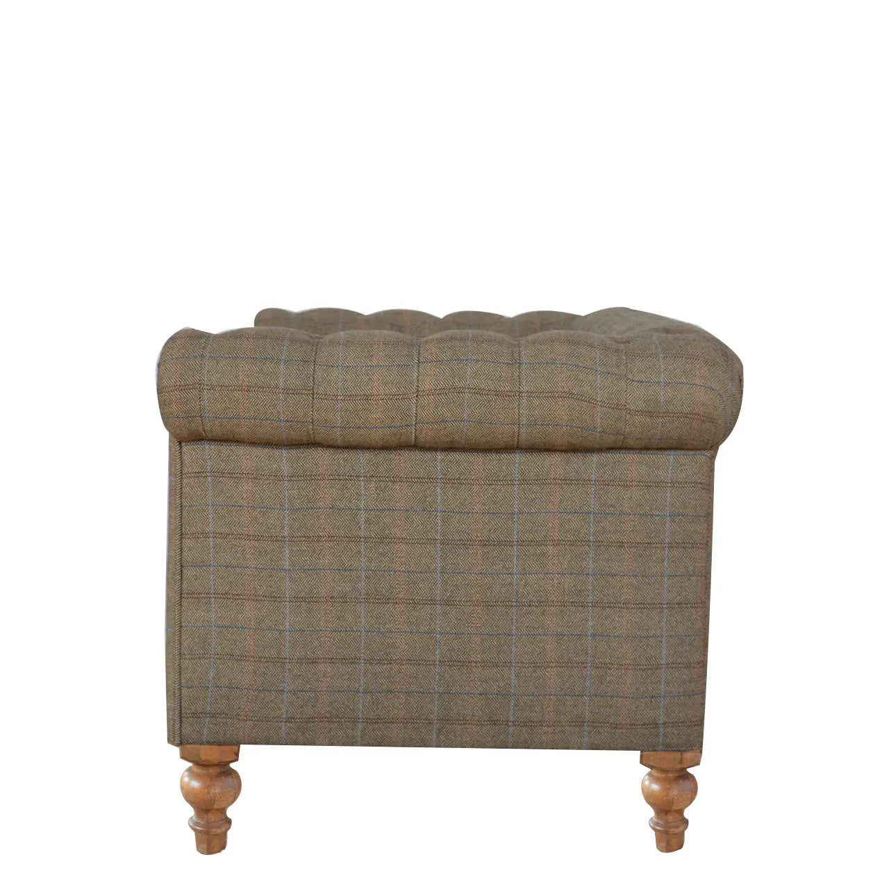Multi Tweed 2 Seat Chesterfield - Avivra