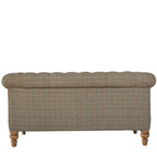 Multi Tweed 2 Seat Chesterfield - Avivra
