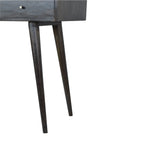 Ash Black 3 Drawer Console Table - Avivra