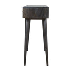 Ash Black 3 Drawer Console Table - Avivra