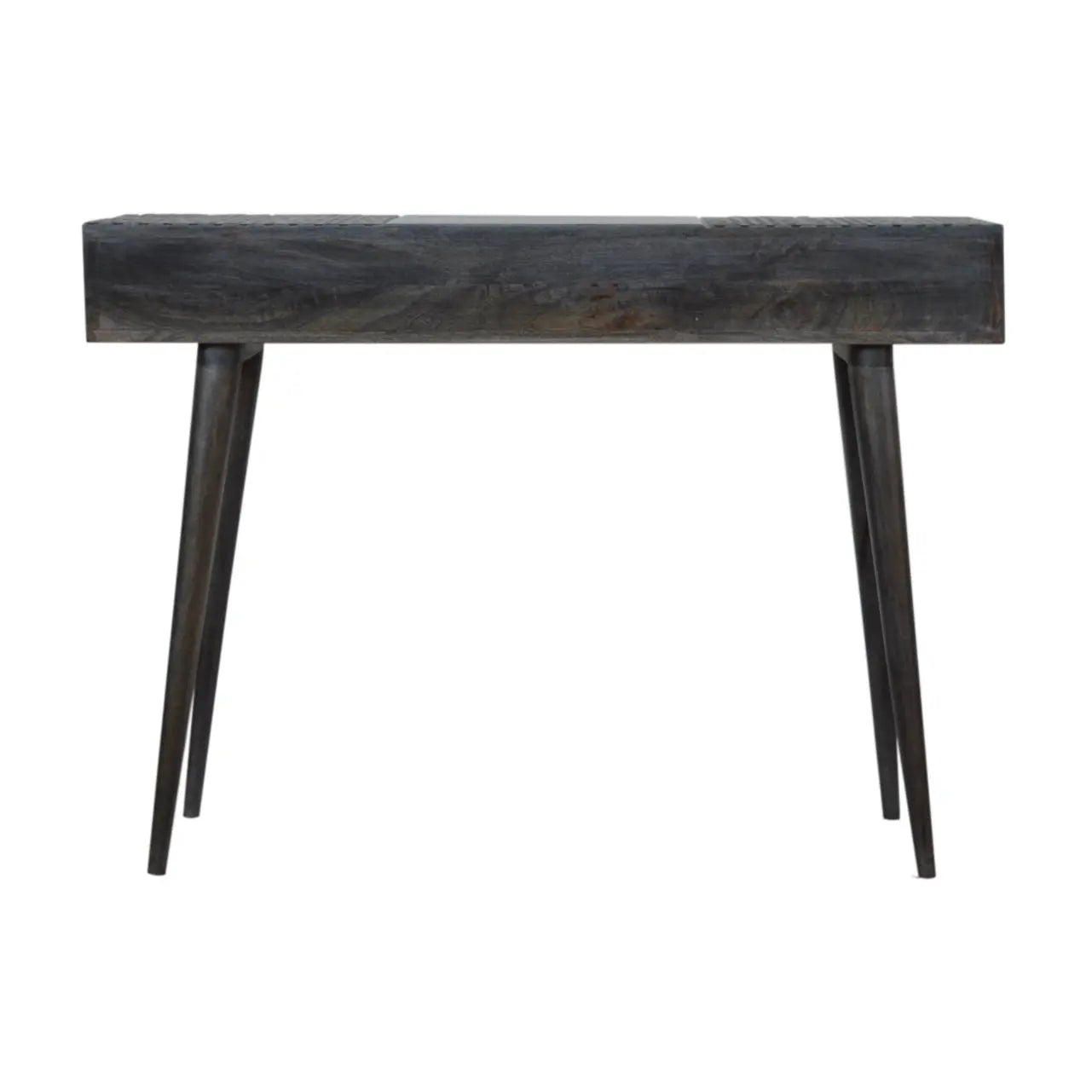 Ash Black 3 Drawer Console Table - Avivra