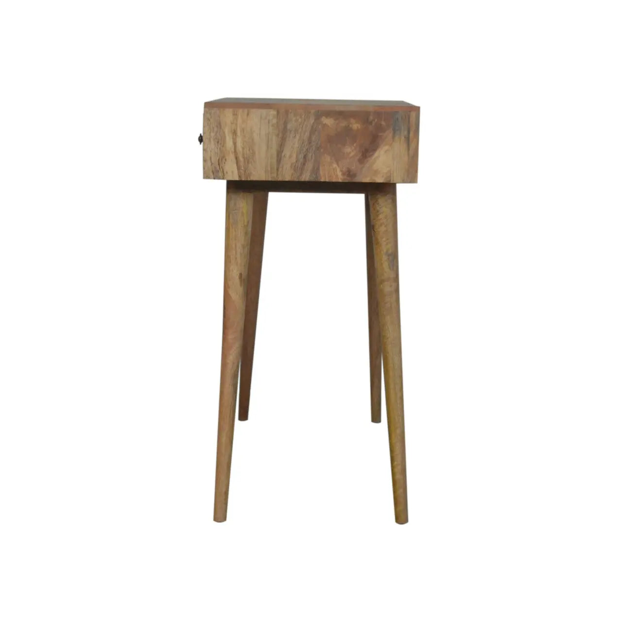 Line Carved Foldable Dressing Table - Avivra