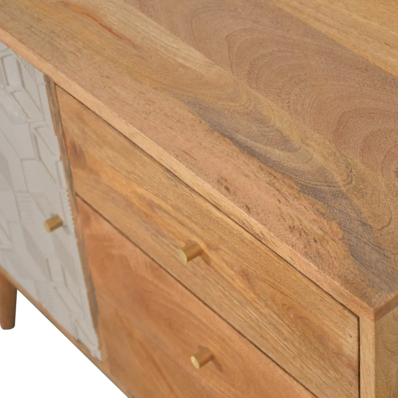 Champagne Cube Sideboard | Nordic Style - Avivra