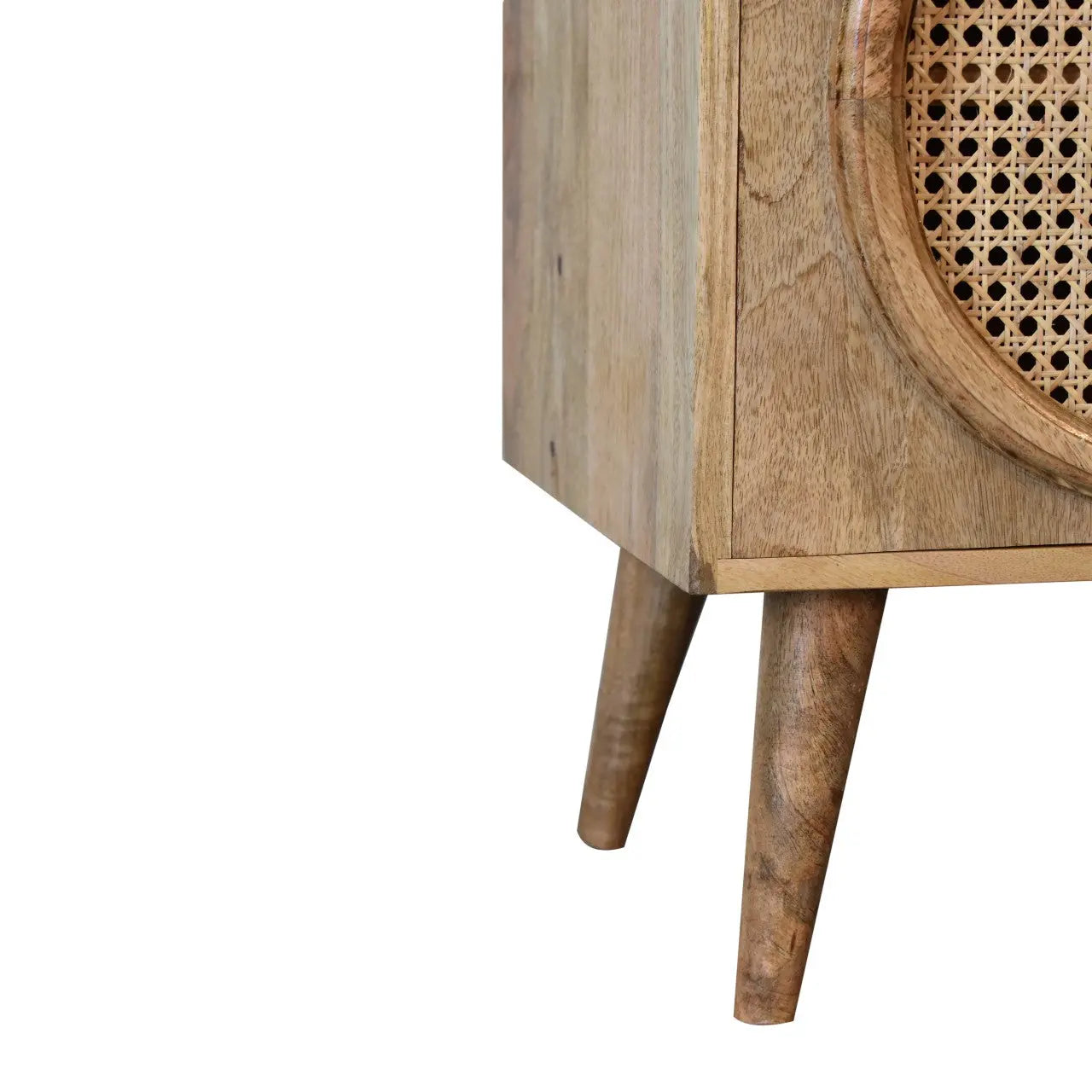 Larissa Rattan Sideboard | Oak-ish Finish - Avivra