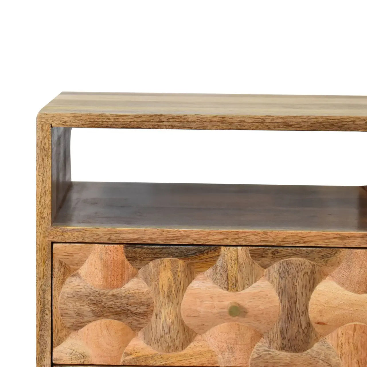 Kita Solid Wood Nightstand - Avivra