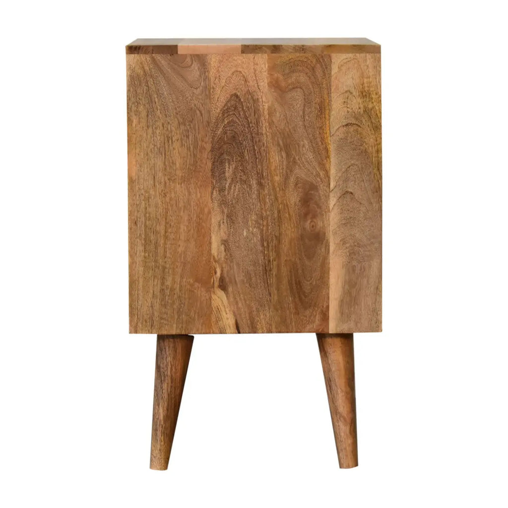 Kita Solid Wood Nightstand - Avivra
