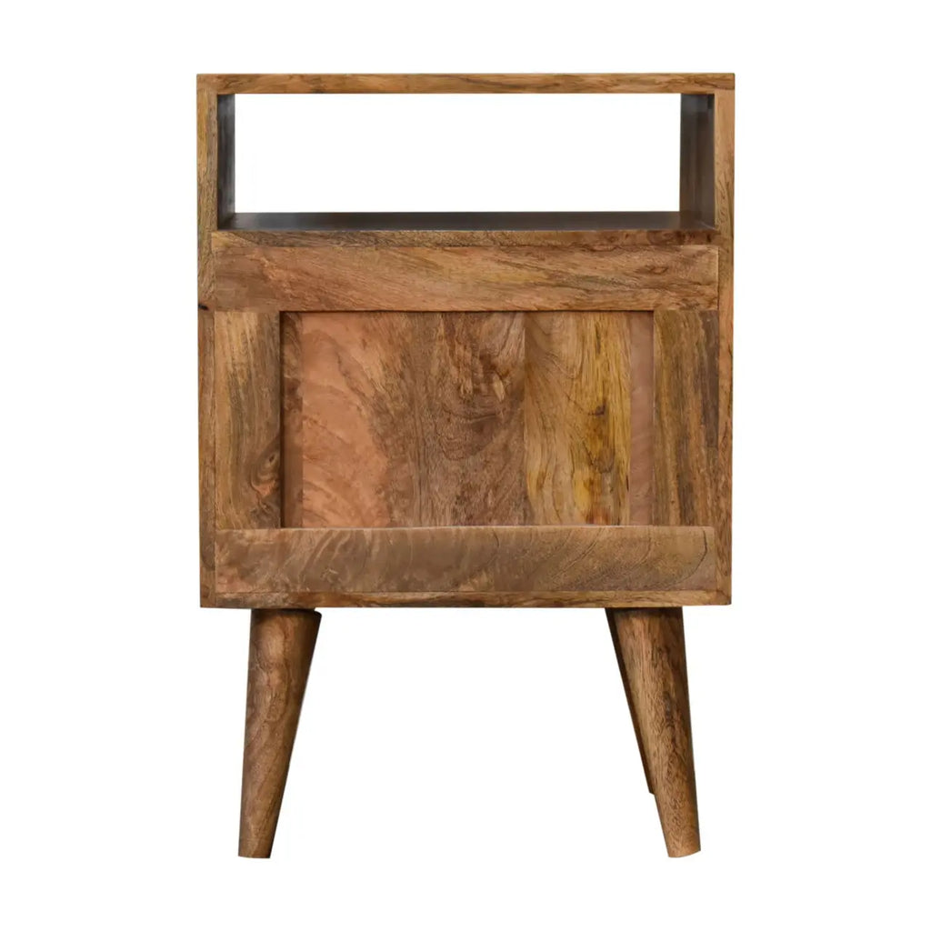 Kita Solid Wood Nightstand - Avivra