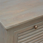 Grey Wash 5 Shutter Buffet Avivra