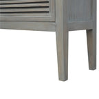 Grey Wash 5 Shutter Buffet Avivra