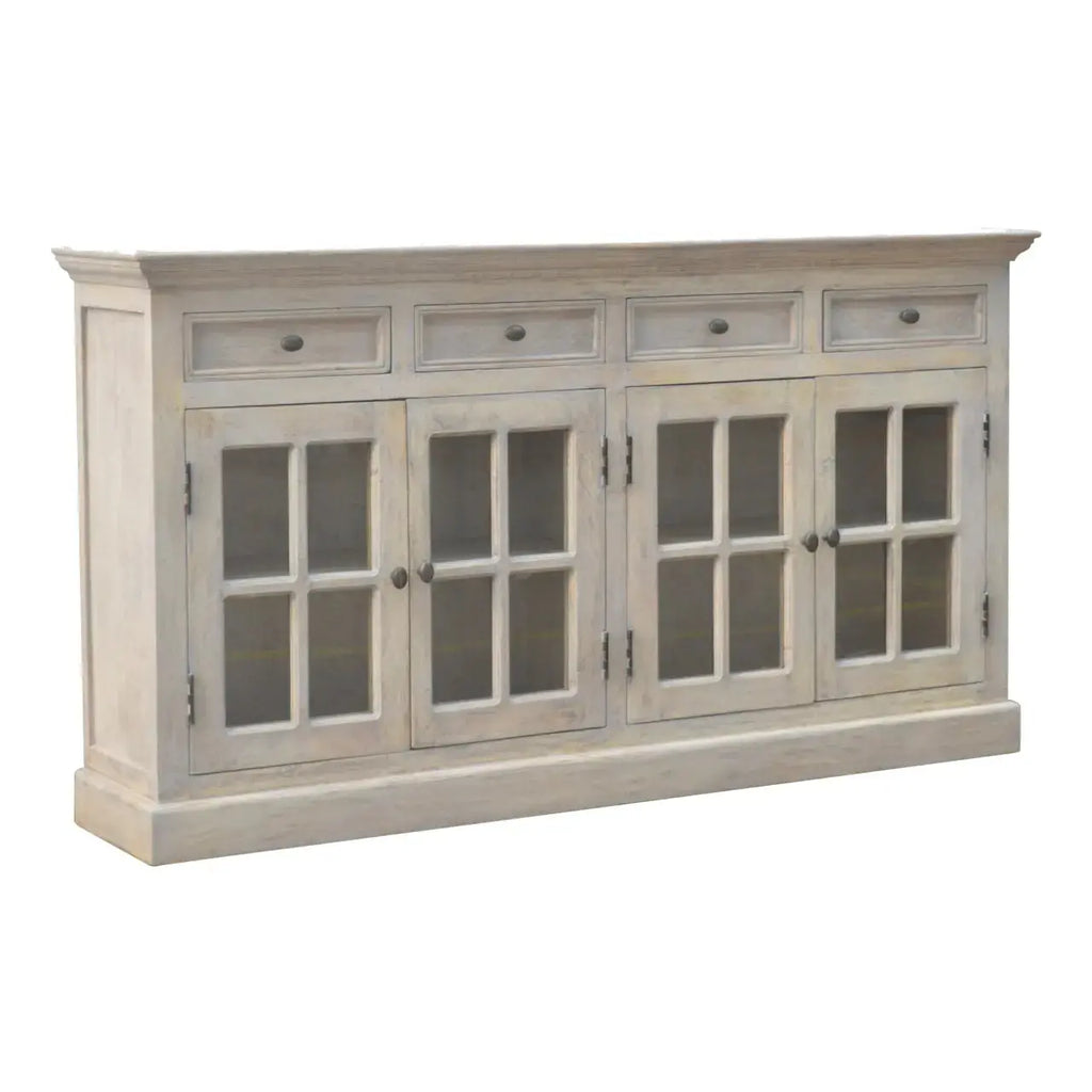 Stone Acid Wash Glazed Sideboard - Avivra