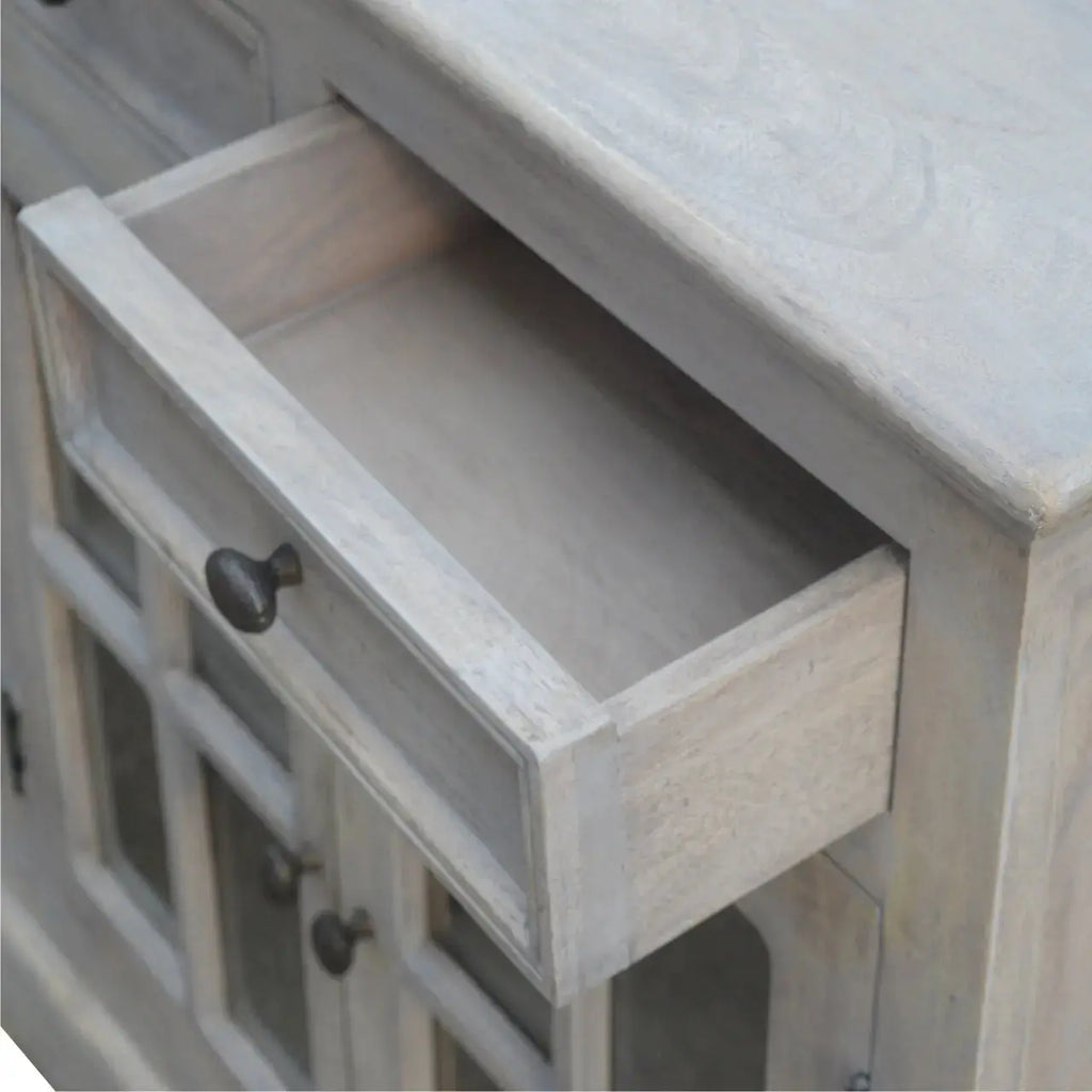 Stone Acid Wash Glazed Sideboard - Avivra