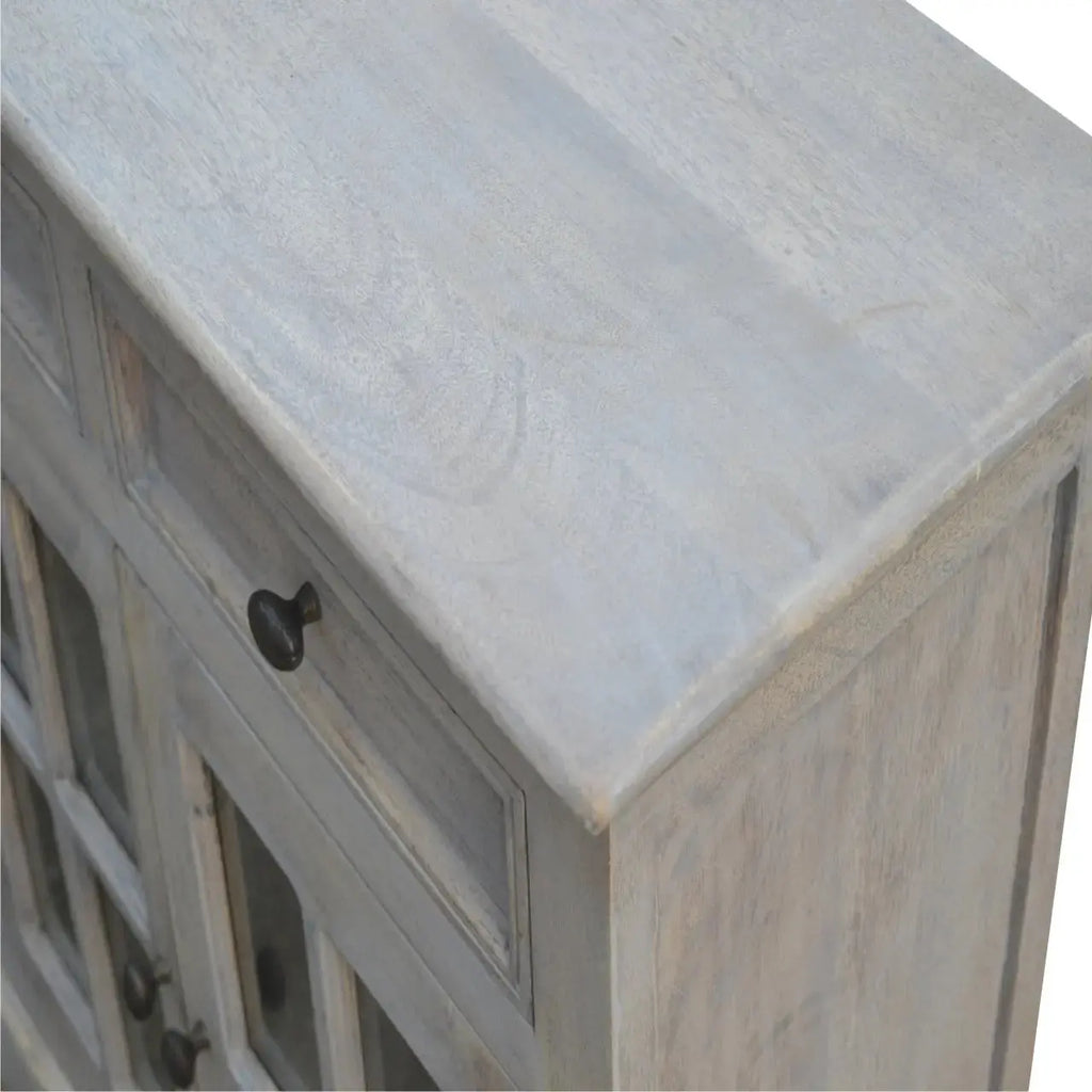 Stone Acid Wash Glazed Sideboard - Avivra