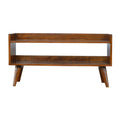 Chestnut Nordic Storage Bench - Avivra