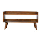 Chestnut Nordic Storage Bench - Avivra