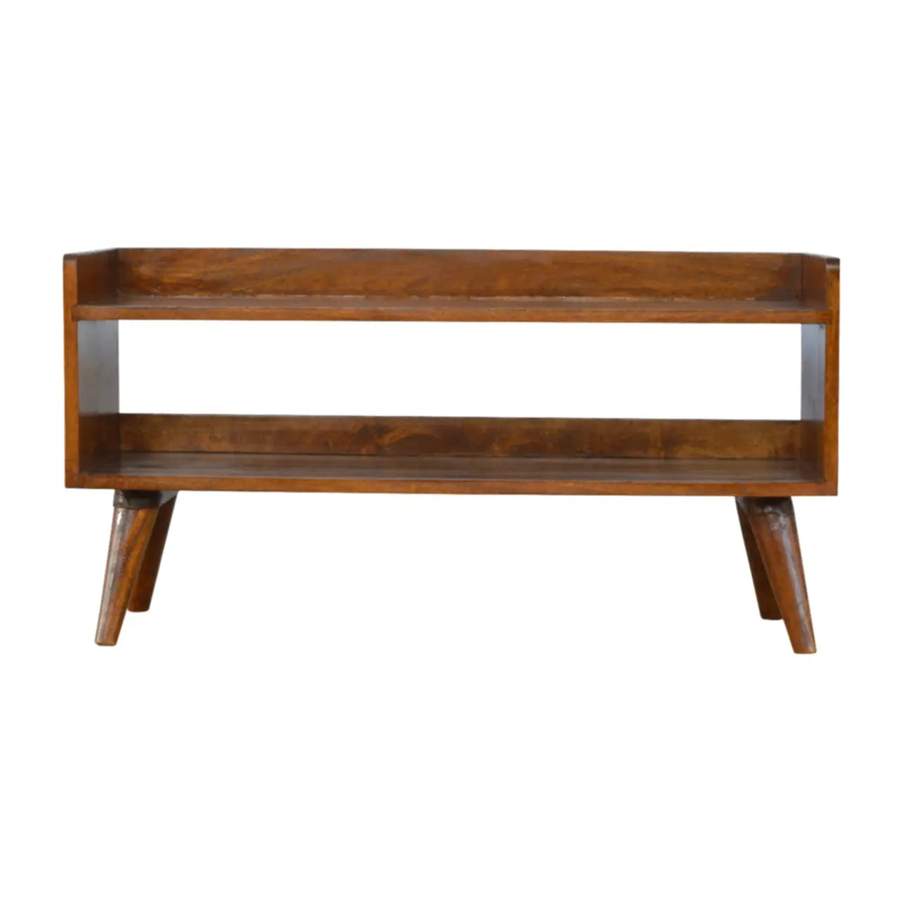 Chestnut Nordic Storage Bench - Avivra