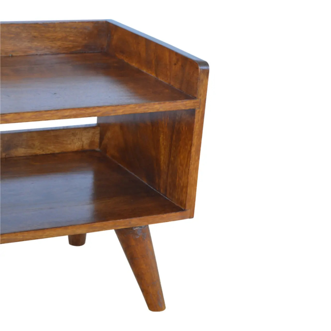 Chestnut Nordic Storage Bench - Avivra