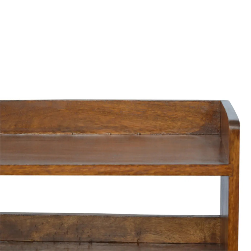 Chestnut Nordic Storage Bench - Avivra
